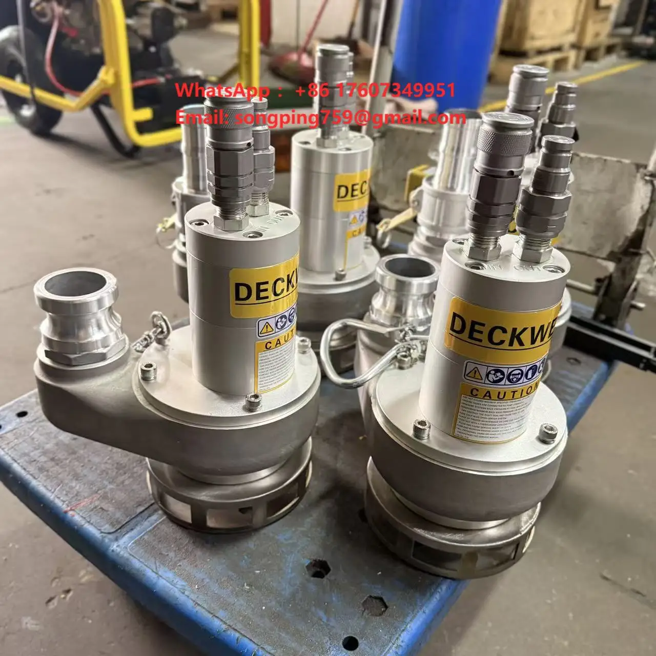 Water Pumping Seawater Hydraulic Submersible Pump