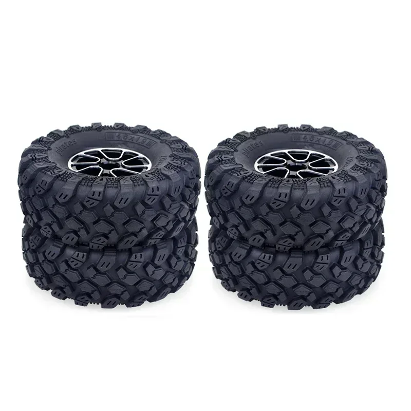 ZD Racing 1/10 RC Crawler Truck Wheels Tires for Redcat HPI FTX Mauler TRX4 RGT Traction Hobby Founder II Axial SCX10 II