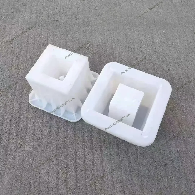 Cement hollow brick plastic mold hollow art partition modeling component double-sided