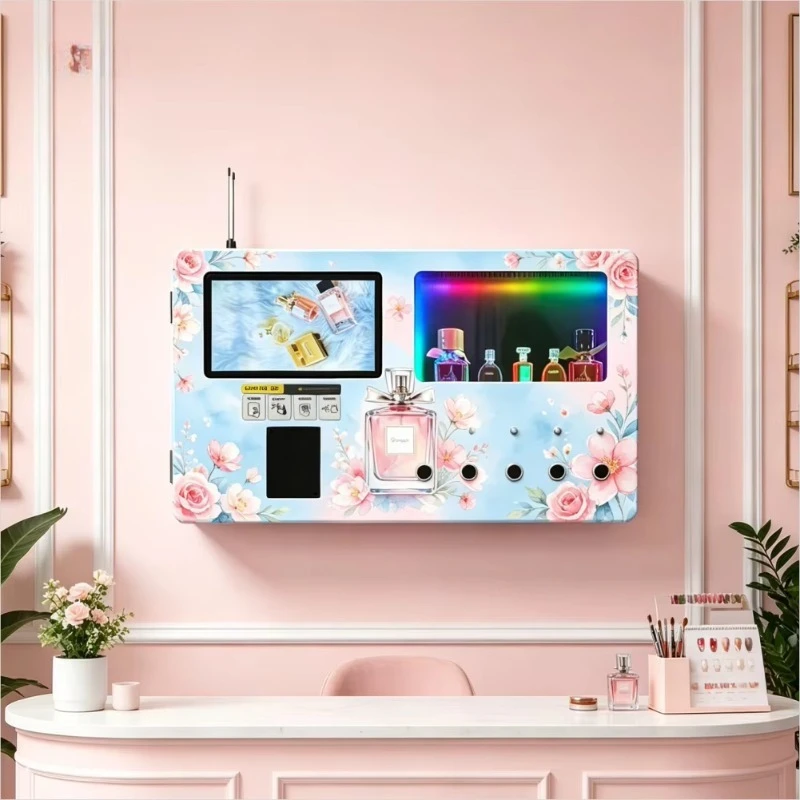 Indoor Shopping Mall Dedicated Coin Perfume Vending Machine Factory Supply Matching Bill And Card Reading Payment Components