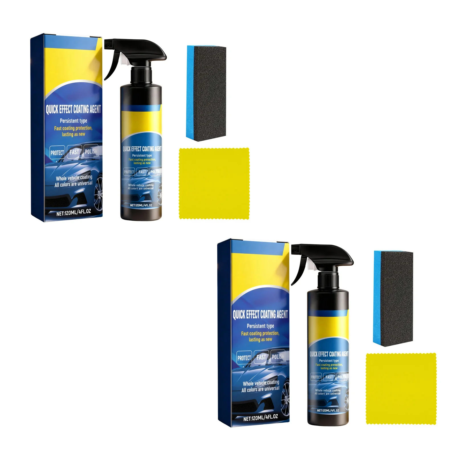 Schnellbeschichtungsmittel für Autos, Kratzerreparatur, Karosserielack-Aufheller, wasserdicht, schmutzabweisend, stellt glatte Oberflächen wieder her, Autopolierspray – Detail 11