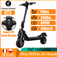 EU In Stock Ninebot By Segway GT3 Electric Scooter 50km/H Max Speed 2400w Max Power 95km Long Range 30% Climb Slope Kickscooter