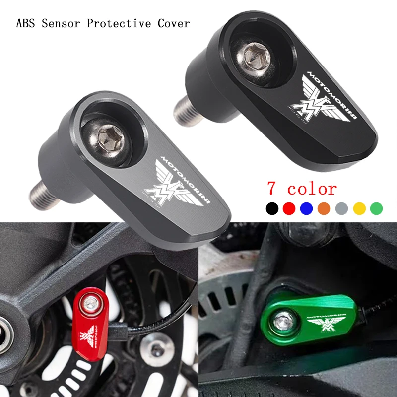 Motorrad CNC Aluminium Vorder- und Hinterrad ABS-Sensor-Schutz für Moto Morini XCape 650 650X X Cape 650 X 2022-2026