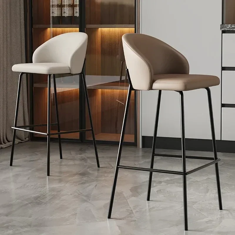 

Designer Modern Bar Chairs Luxury Bedroom Nordic Outdoor Bar Stools Kitchen Make Up Sillas Para Barra De Cocina Home Furniture