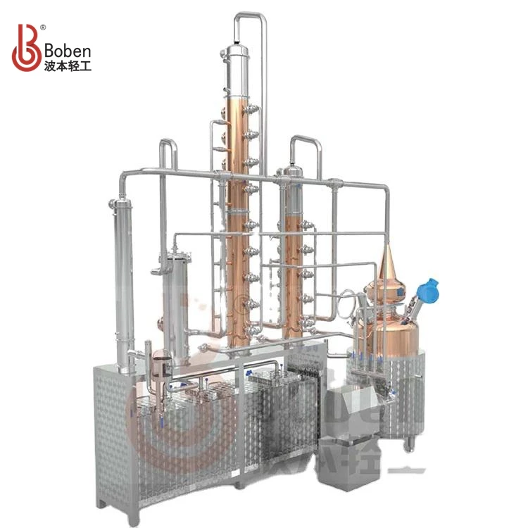 Rum Distillery Fractional Distillation Column  1000 Liter