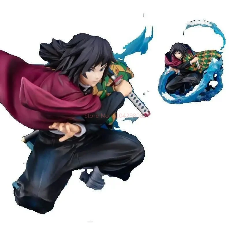 鬼滅の刃 江原童磨 アニメアクションフィギュア 17cm PVC コレクションモデルおもちゃデスクトップ装飾ギフト誕生日用