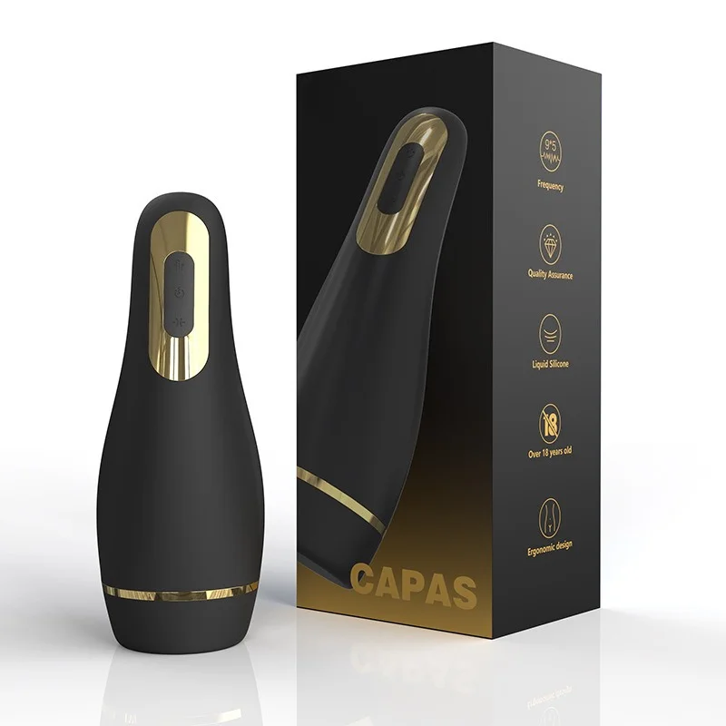 Automatic Male Masturbator Cup, 9-Mode Vibrating Penis Stroker with 5 Suction Modes, Magnetic USB Charging Adult Sex Toy for Men