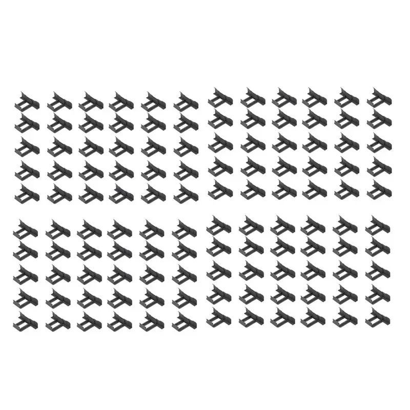 A04G-120Pc Solar Panel Frames Water Drained Clip Thickness 35Mm PV Panels Auto Remove Stagnant Water Dust Outdoor Tool