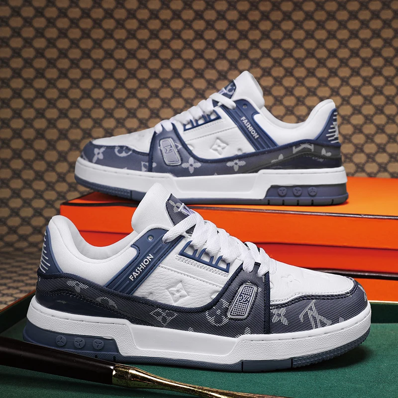 أحذية رجالية جديدة لعام 2025، أحذية رياضية، أحذية تزلج، أحذية كاجوال ممتصة للصدمات ونعل ناعم كاجوال بنعل ناعم للجنسين مانعة للانزلاق