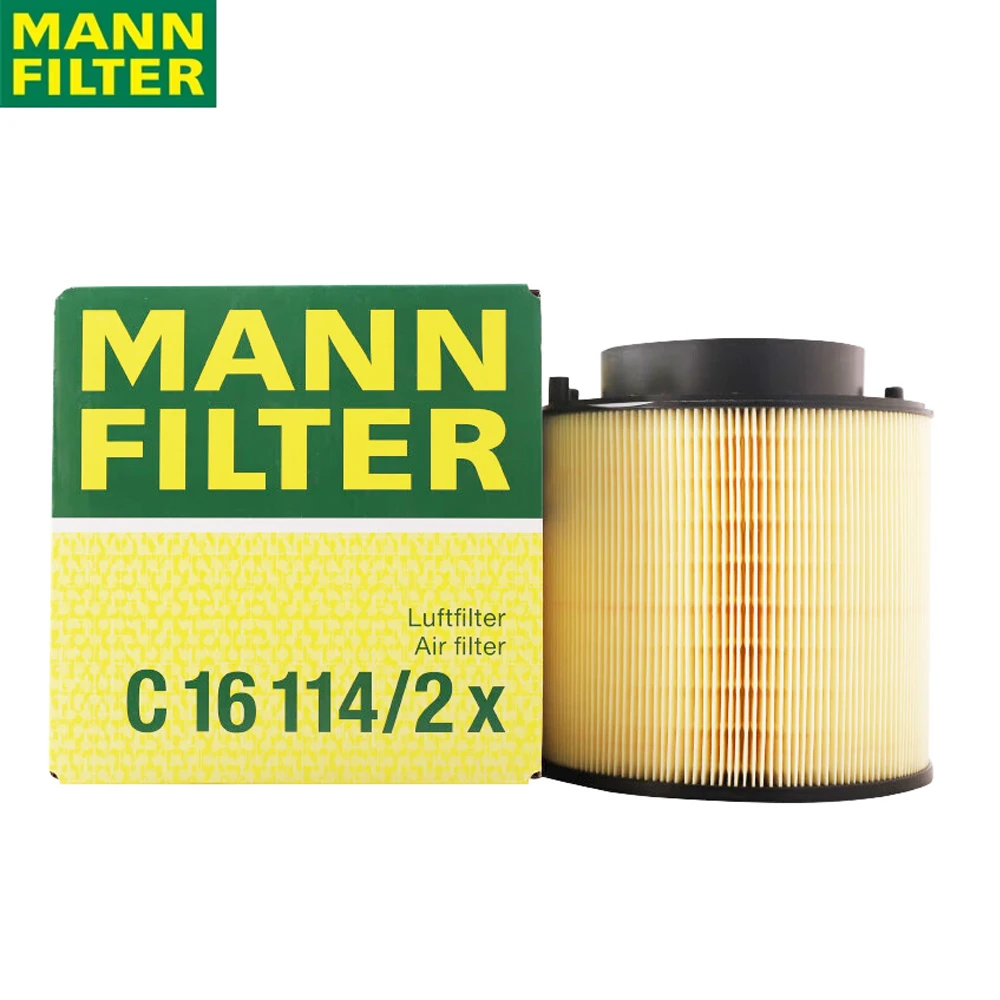 

MANN FILTER C 16 114/2 x Air Filter For AUDI A4 Q5 With Gasket High Dust Holding Capacity High Filtration Efficiency K0 133 843