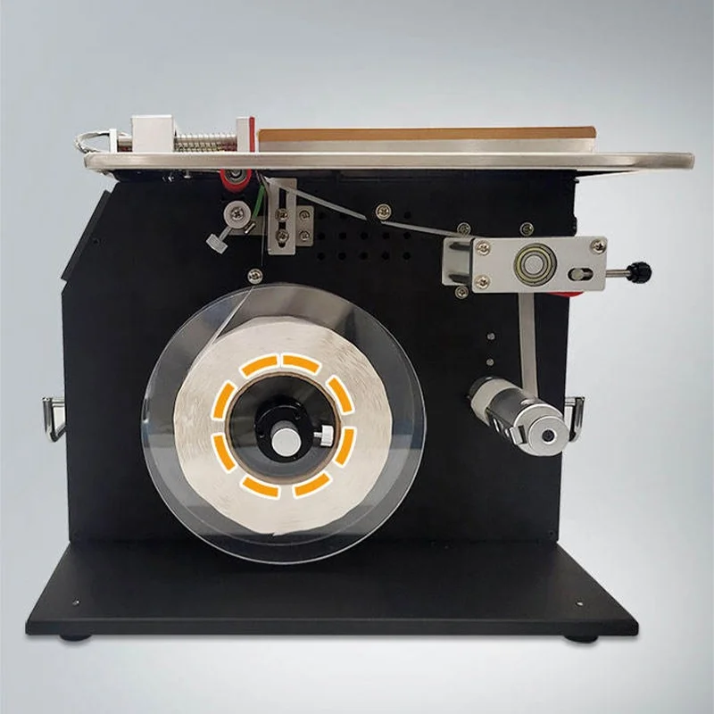 Gold Seller F601 Right Angle Sealing Labeling Machine ±1mm High-Precision Labeling with Automatic Waste Matrix Rewind