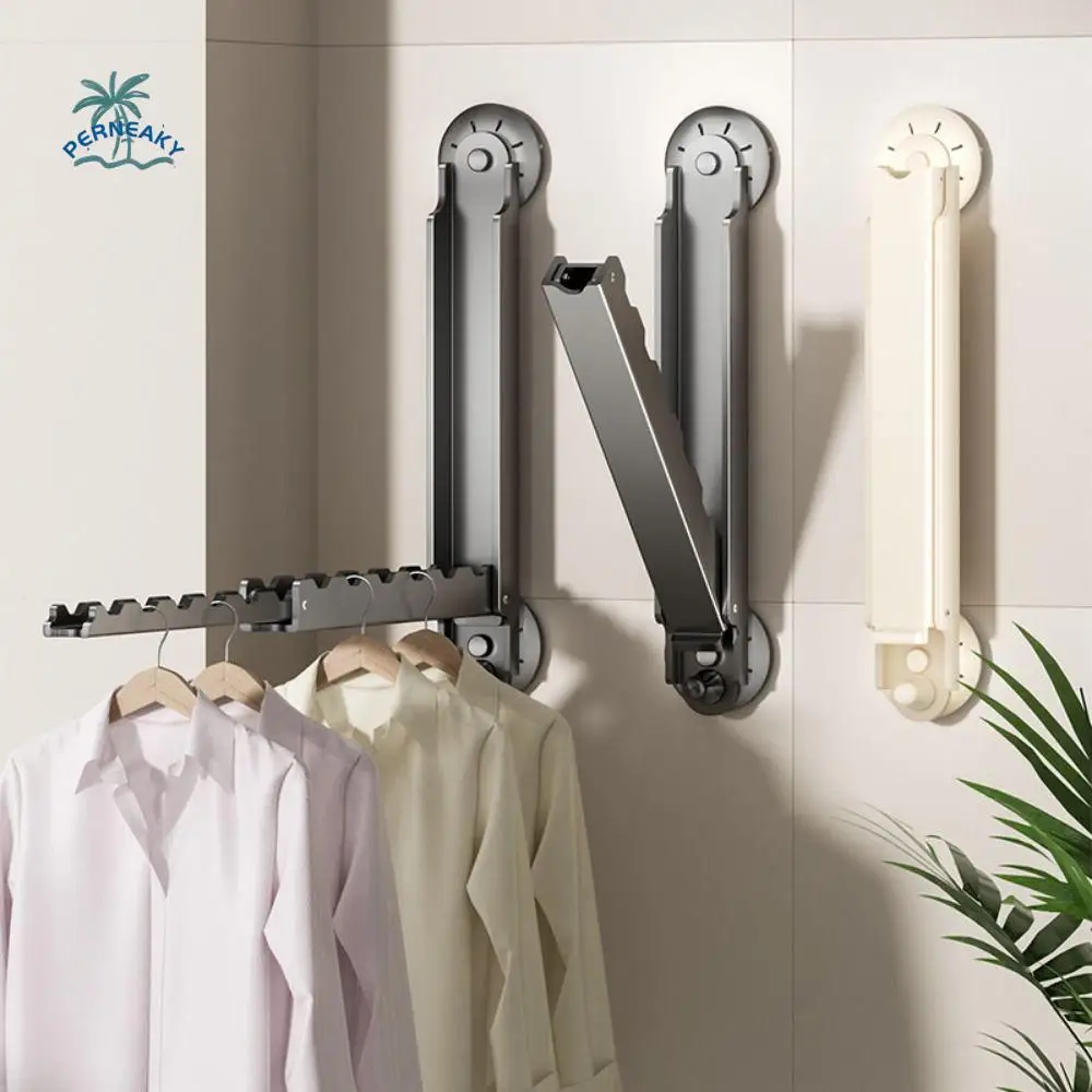 

Portable Suction Cup Folding Sock Clip Retractable Foldable Sock Clip Hanger Stable Clothing Hanger Clothes Drying Rack Outdoor