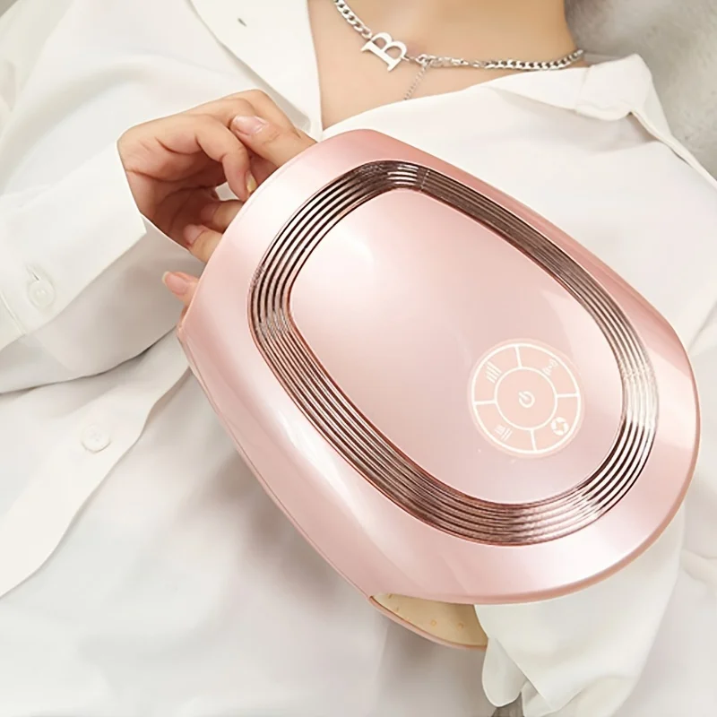 جهاز تدليك طبيعي محمول قابل لإعادة الشحن، أداة يدوية ذكية مضغوطة ساخنة للاسترخاء الإجمالي #5