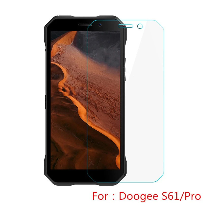 S61 Pro Glass for Doogee S61 Pro Tempered Glass Protection Glass Cover for Cristal Templado Doogee S61 S61Pro Screen Protector