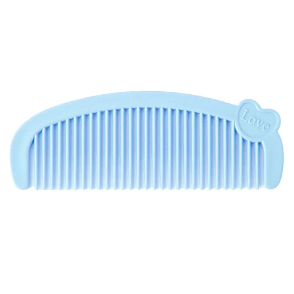 Hair Comb Smooth Handle Cartoon Maternal And Child Care Comb Color Hair Daily Care Toddler's Comb Portable Head Round Head V0A5