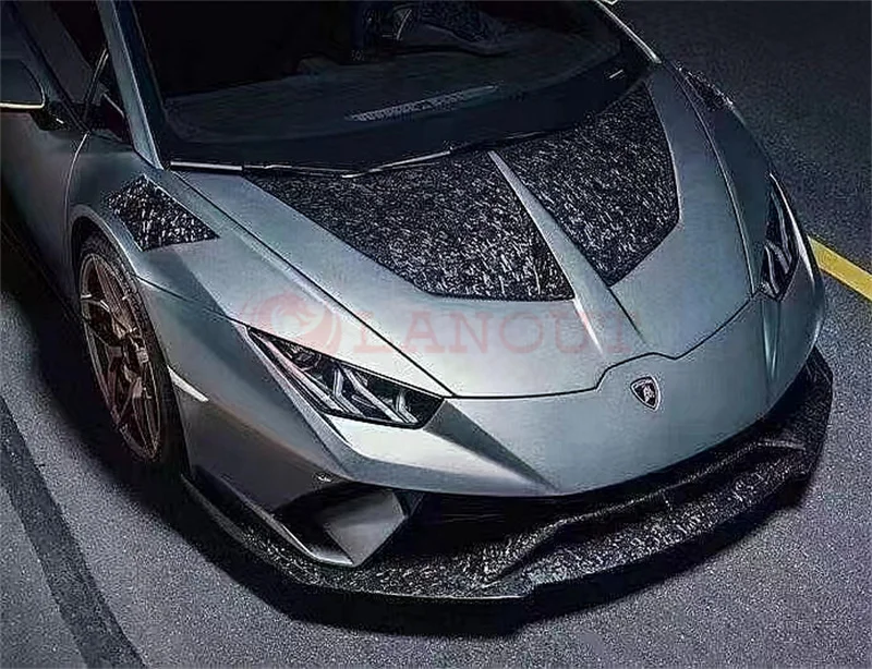 Car Auto Accessories 1016 Engine Hood Cover For Lambor Huracan Lp610 Lp580 Carbon Hood