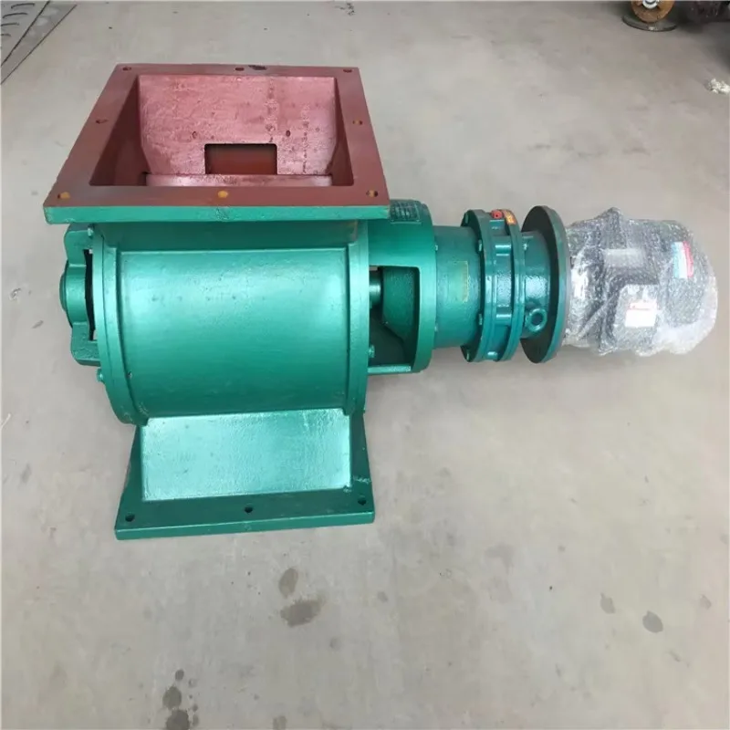 Katup Baja Karbon Berkualitas Tinggi dari Produsen, Katup Pelepas Udara Pneumatik Tipe Bintang/ Rotary Airlock