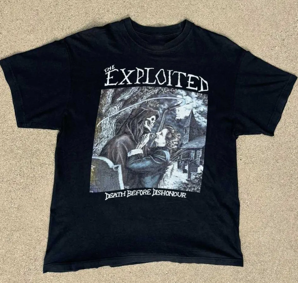 

Футболка унисекс Band The Exploited Euro, подарок всех размеров для фаната EG165