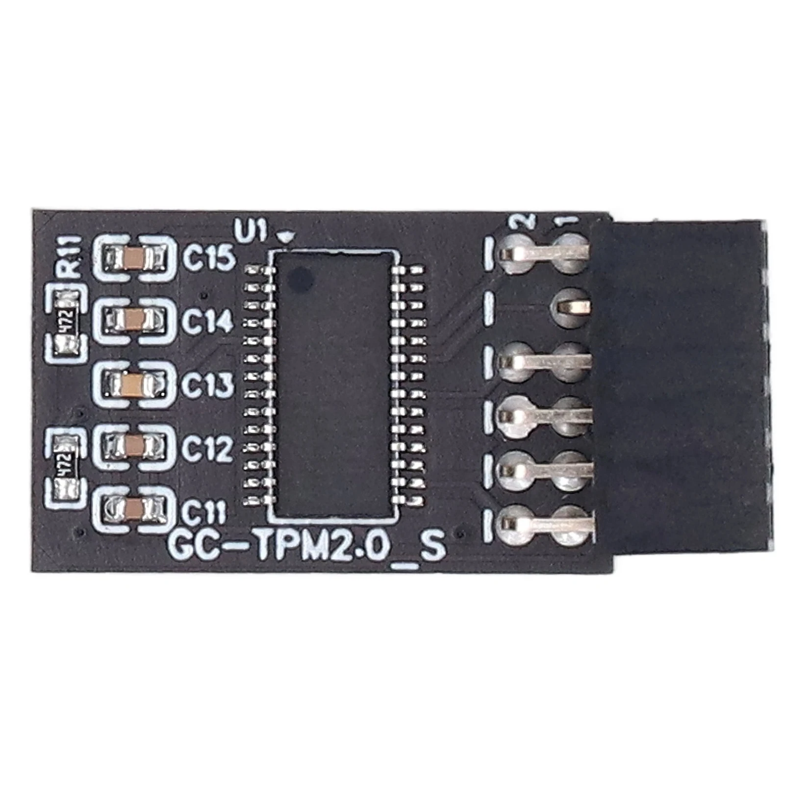 TPM 2.0 وحدة LPC SPI 12Pin بطاقة التحكم عن بعد التشفير لوحة الأمن ملحق لجيجابايت TPM وحدة وحدة أمان البطاقة عن بعد #5