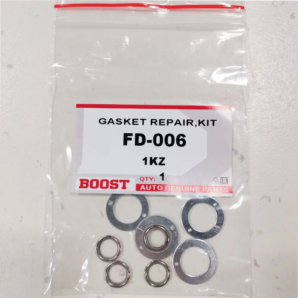 8Pcs Fuel Injector Gasket Repair Kit 23654-64010 1KZ 2C 3C 2L 3L For TOYOTA Diesel vehicles Hiace Lite Ace Land Cruiser Prado