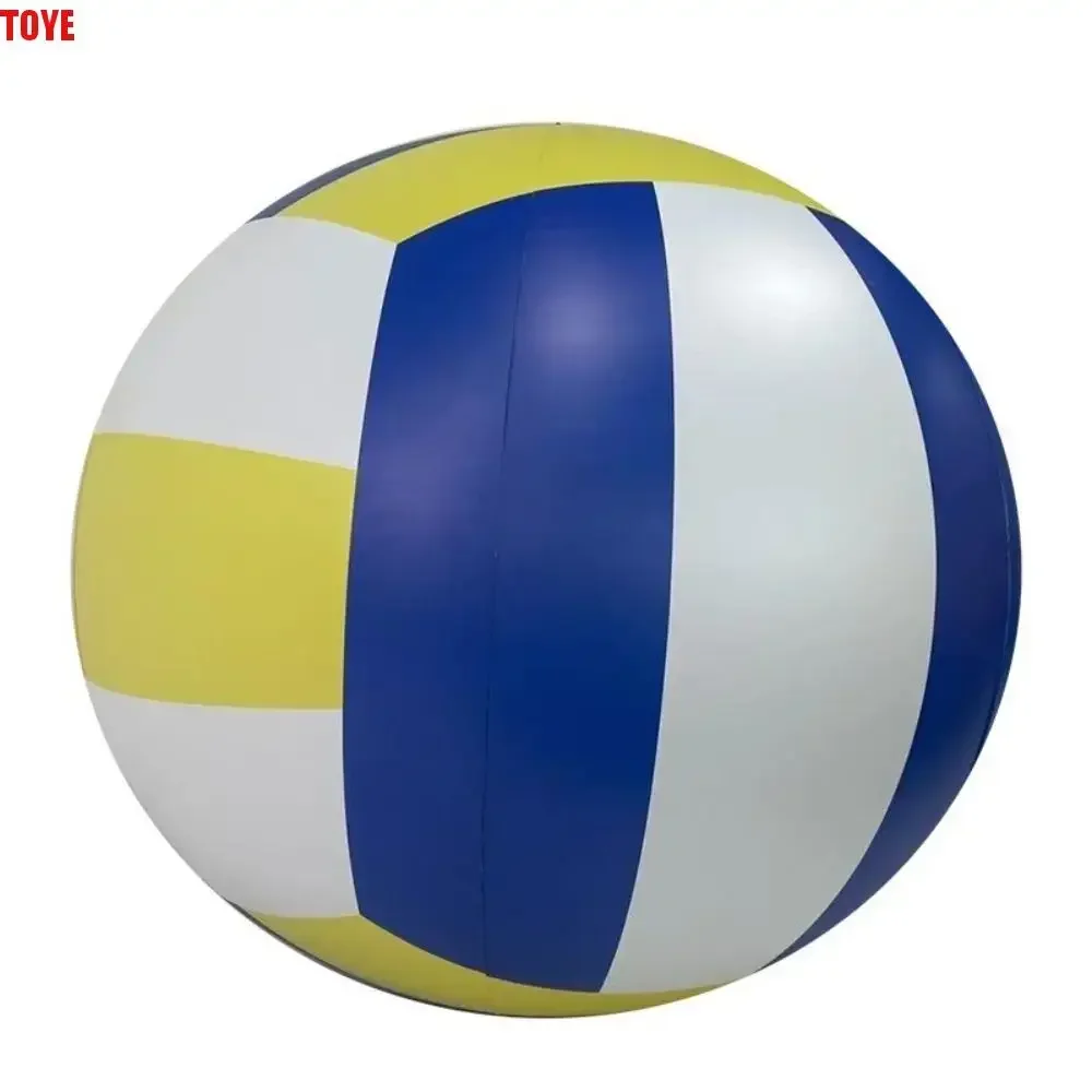 Large Giant Inflatable Beach Volleyball PVC Material Amily Gatherings Beach Volleyball 0.6-1.5m Kindergarten PVC Beach Ball