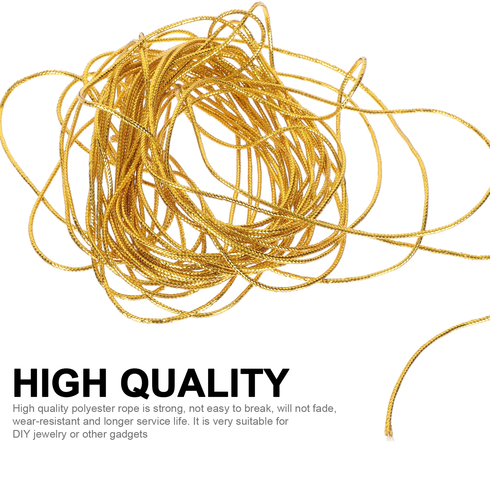 Круглая полиэстеровая веревка для подарочной упаковки