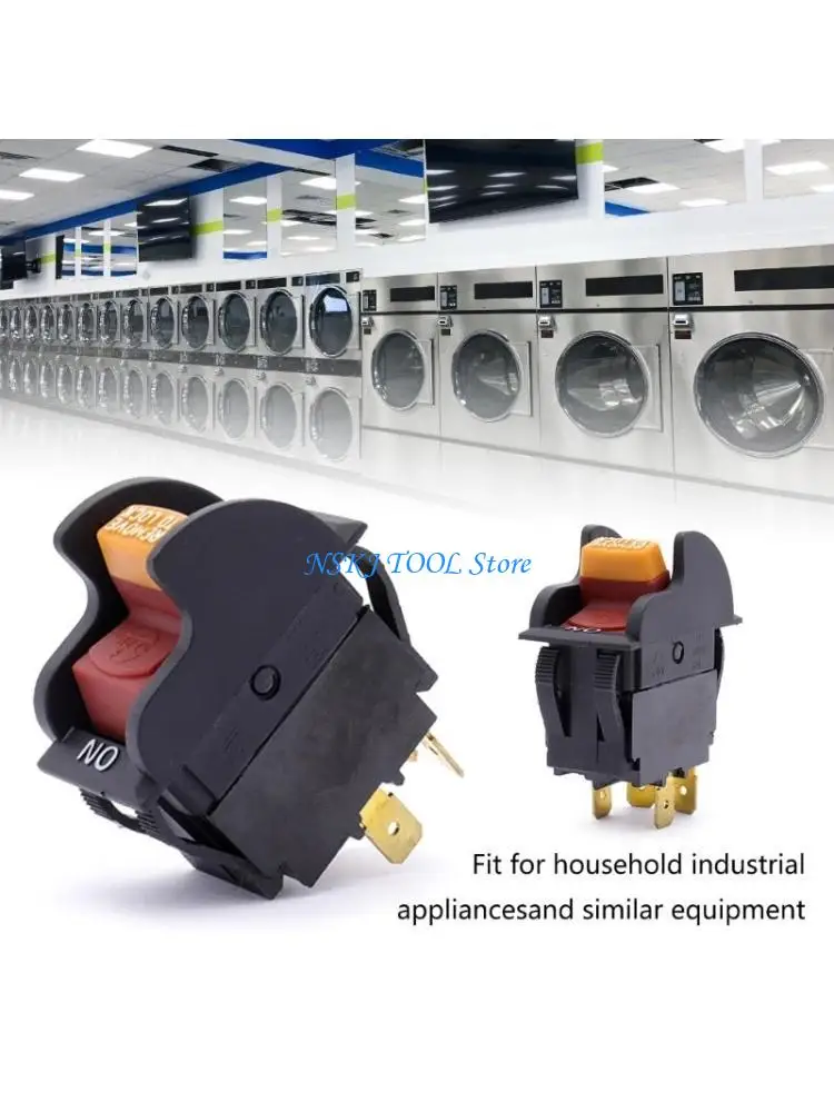

L8RC промышленные ключа блокировки кнопок переключателей кнопок 125V/250VAC 4 PINS Electric Safety