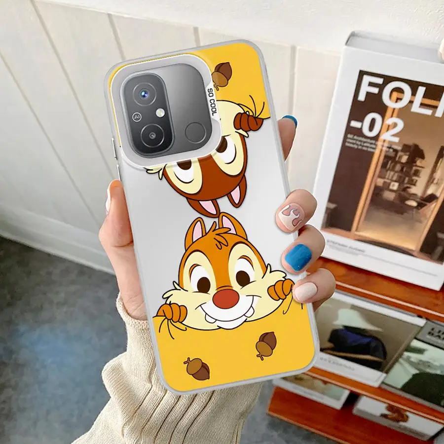

Disney Chip And Dale Case for Xiaomi Redmi A4 14C A3x 13C 13 12 A1+ 12C A1 A3 A2 Plus Soft Cover
