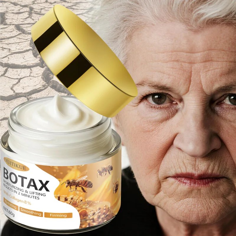 كريم ثبات YUITIKUE BOTAX 60 جرام - رفع ومرطب لمدة دقيقة، 8% كولاجين، نسيج حليبي حريري، لطيف وآمن