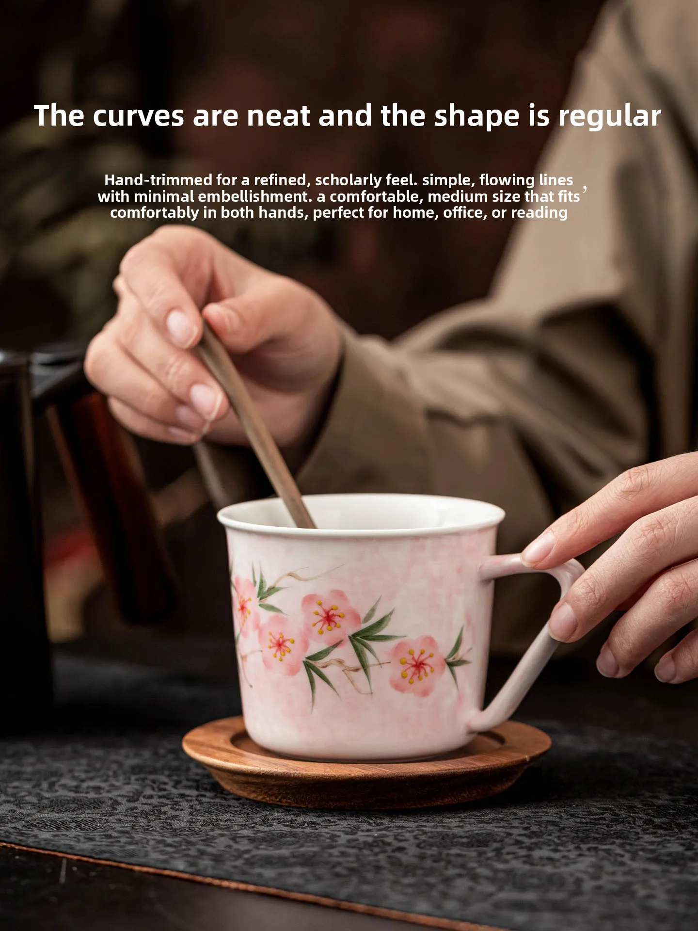 hand-painted-peach-blossom-cerc-coffee-cup-with-spoon-for-ternoon-tea-special-milk-cup-ele-chinese-sle-dining-uten