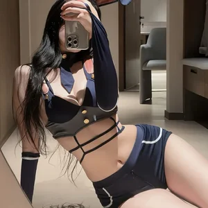 Trang phục của người giúp việc cosplay nữ tu sexy play đồ lót dễ thương Lolita trang phục khiêu dâm chemise cos sinh viên sân khấu phim hoạt hình 8 Fantasies Rebel Bán hàng chính - №7