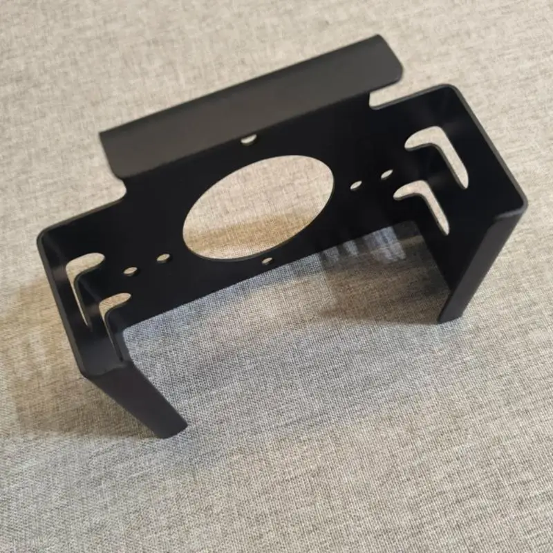 Carbon Steel Computer Holder for Under-Desk Storage, Open-Frame Device Bracket with Screw-Fixed Installation for a Suitable Y5GB