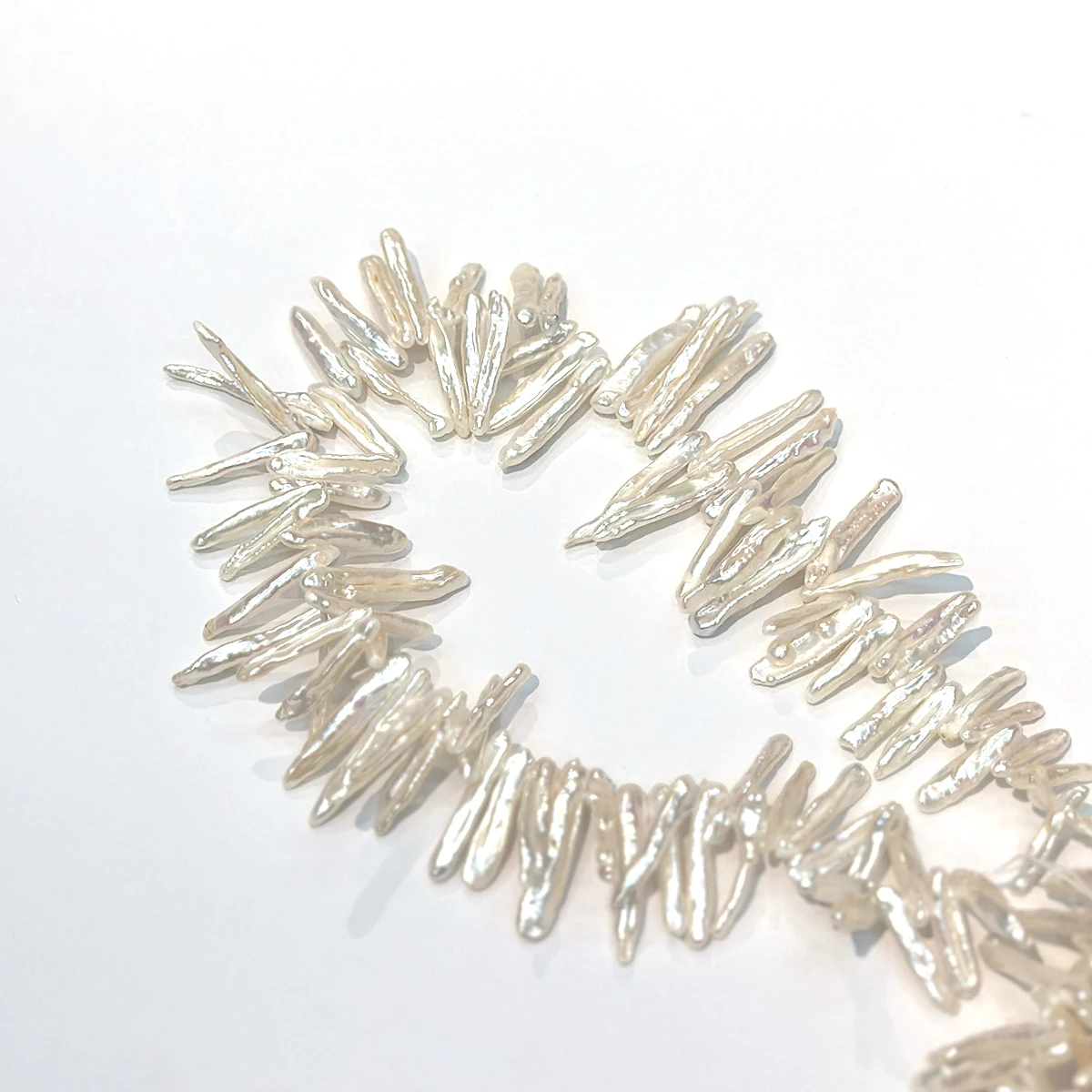 AAAAA High-Quality Pipa Beads Natural Freshwater Pearls Offset-hole Beads for Jewelry Making DIY Necklaces Bracelets Accessories