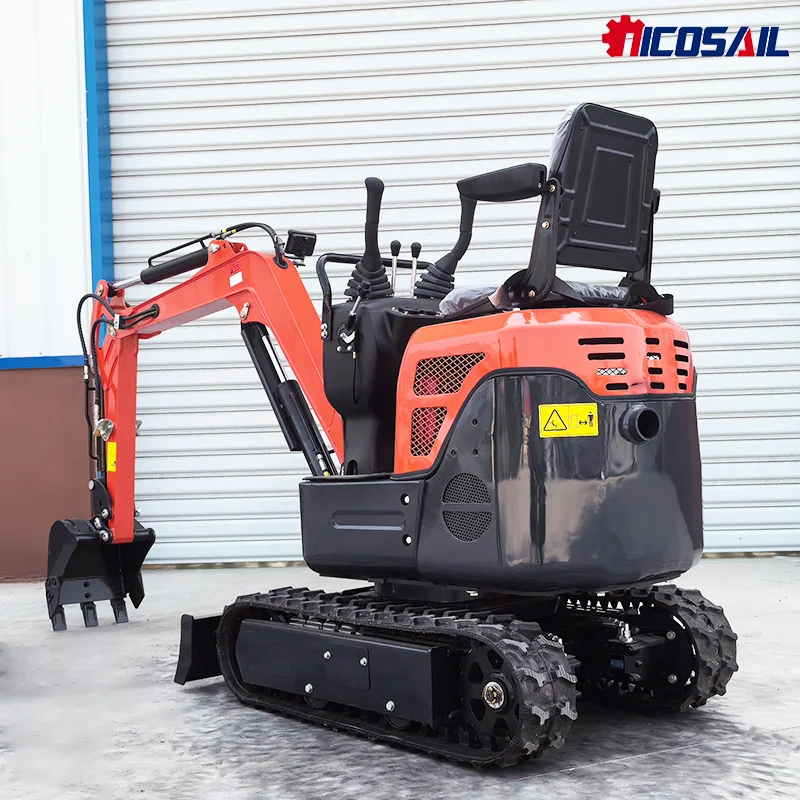 

Customized OKW10 Chinese Excavators 1.0 ton Hydraulic Cheap Mini Digger Machine Micro Mini Crawler Excavator