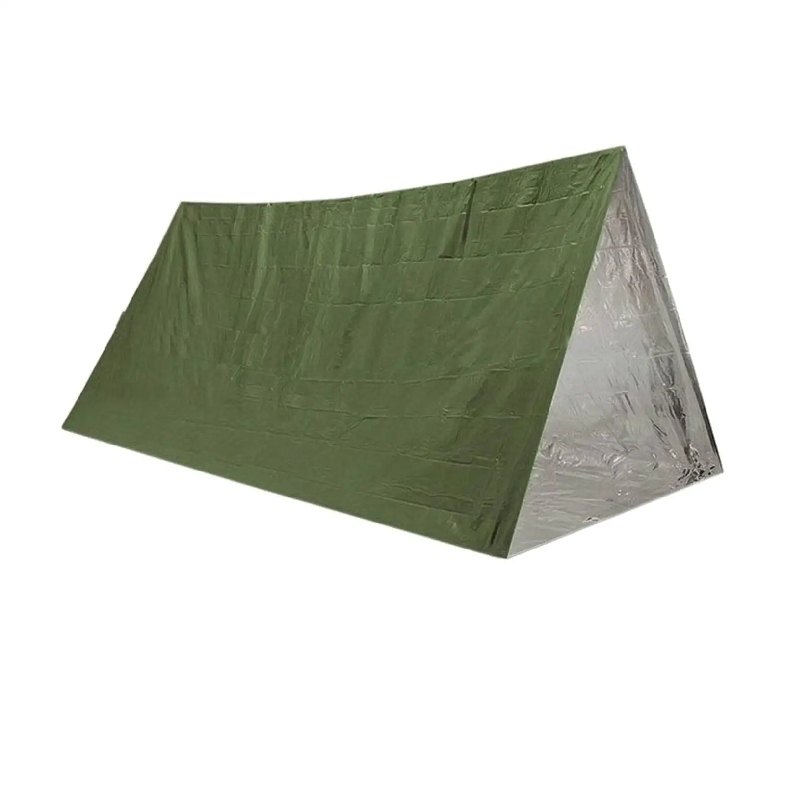 Outdoor Emergency Shelter Tent PE Aluminum Film Waterproof Camping Survival Hiking Portable Single Person Windproof Temporary
