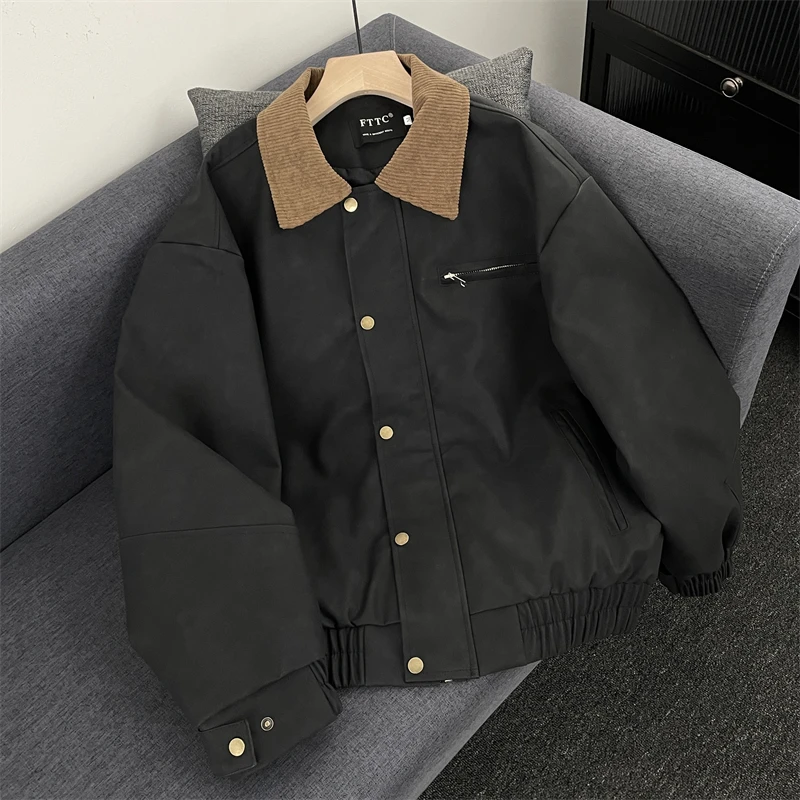 

Женская черная готическая куртка из искусственной кожи, винтажная мотоциклетная куртка Mustang, верхняя одежда больших размеров, эмо-одежда 2000-х годов, осень-зима