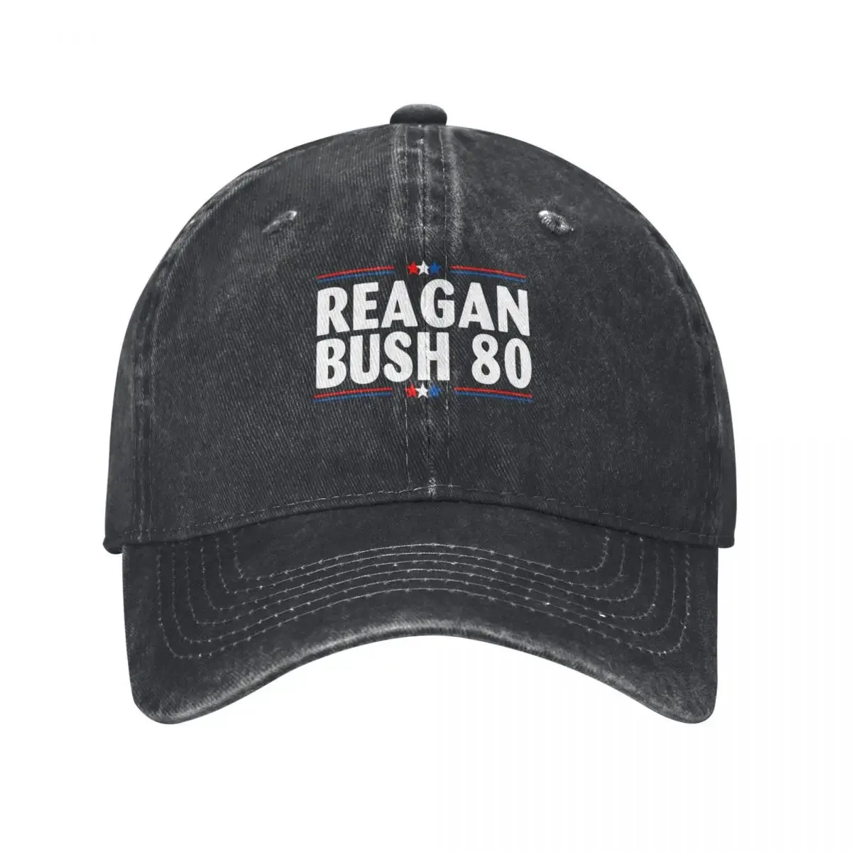 Reagan Bush 1980 Presidential Election Baseball Cap Fashion Beach New In Hat Caps For Men Women's