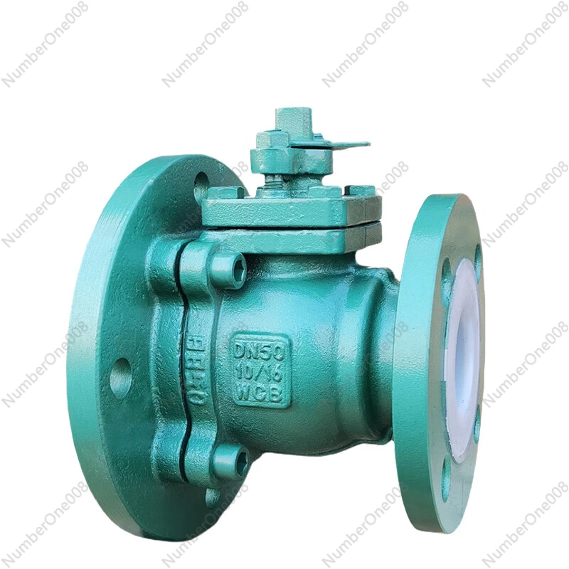 

Fluorine Lining Discharge Ball Valve Acid Alkali Resistance Anti-Corrosion Discharge FQ41F46-16CDN50-100