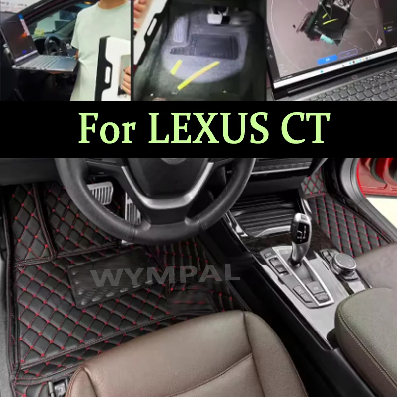 

Luxury Car floor mats for LEXUS CT series 200h CT200h 2011 2012 2013 2014 2015 2016 2017 Custom auto foot Pads automobile carpet