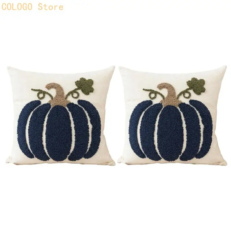 Seasonal Pillow Cover with Rear Opening for Indoor Accent Use D0LD