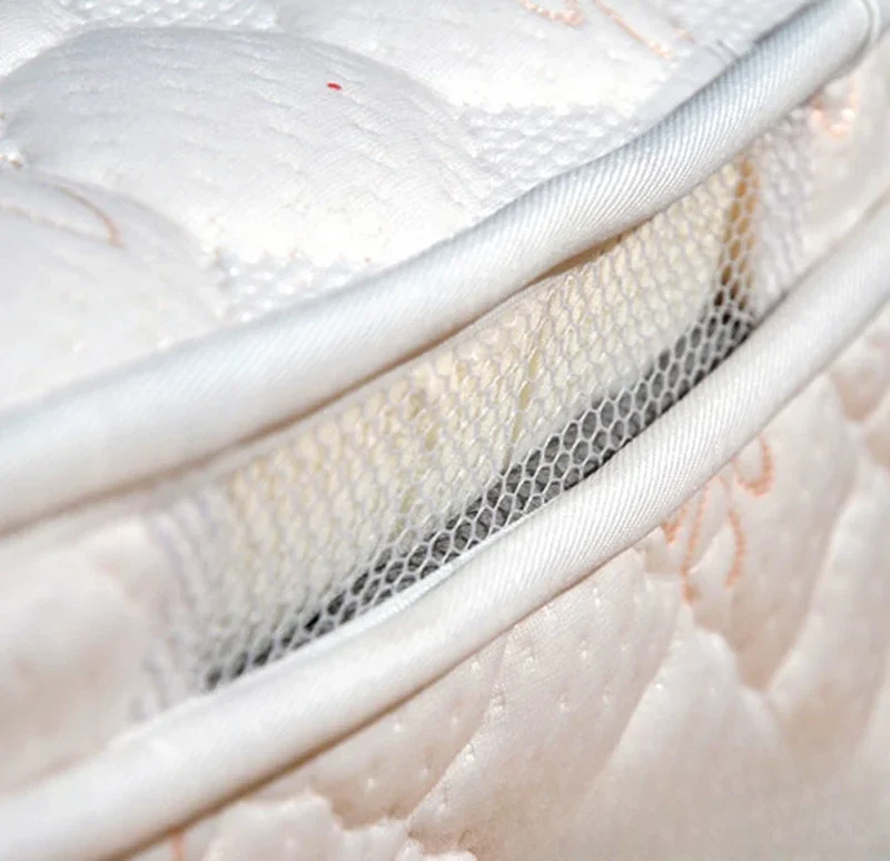 Round natural latex mattress spring soft and hard foldable mattress