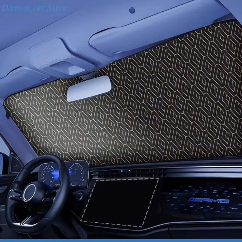 A2UC Heat Reflective Car Sun Visors And Side Shades For Maximumly Temperature Control