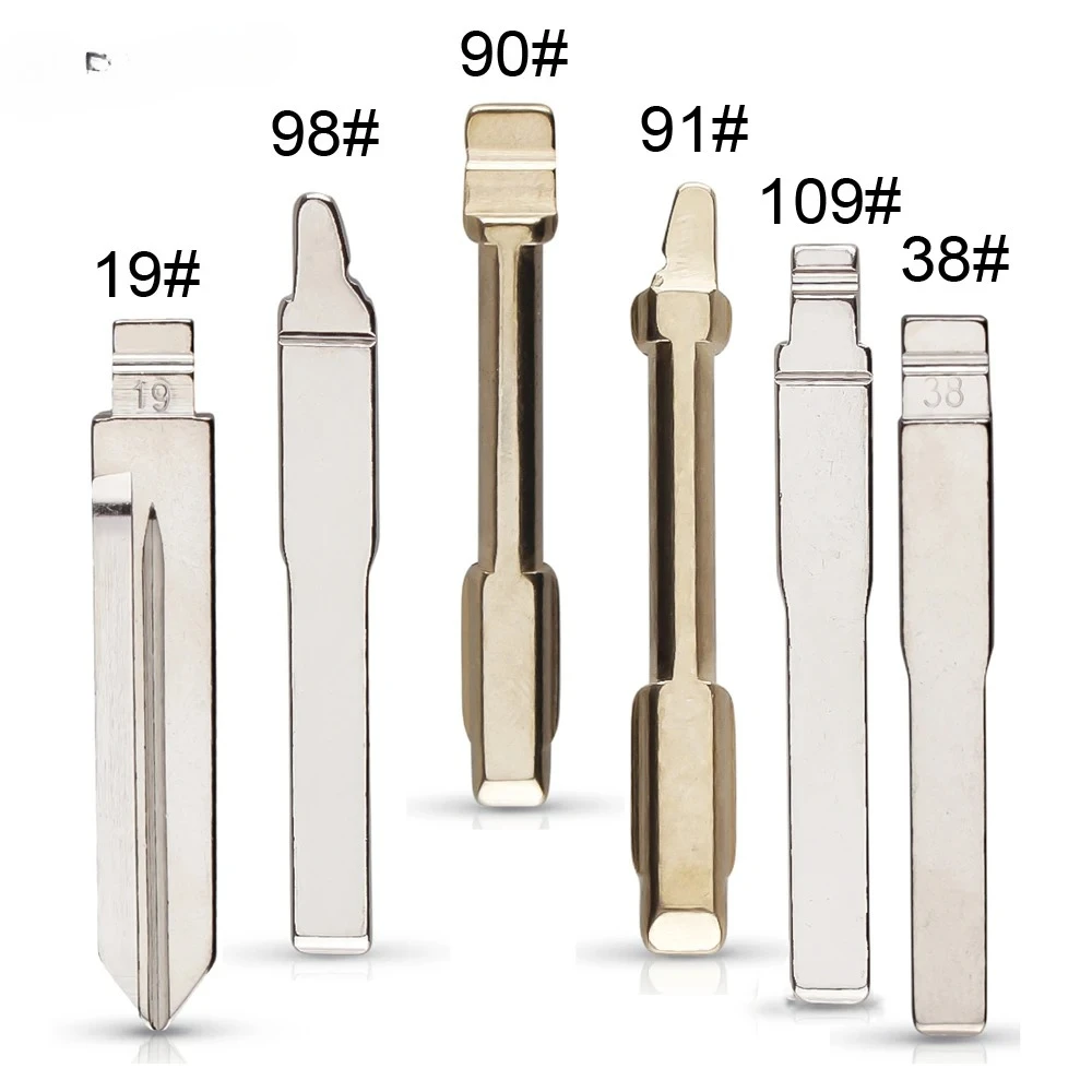 

HU101 FO21 FO38 Car Remote KD Key Blade For Ford Fusion Focus Mondeo Fiesta Galaxy Flip Blank #19 38 90 91 98 NO.109