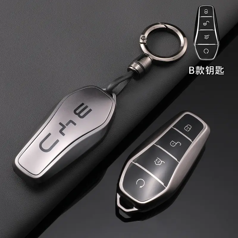 Silver TPU Car Flip Remote Key Case Cover Holder Shell Fob For BYD Song Plus Atto 3 Han EV Tang DM Qin Seal Dolphin Accessories - Image 10