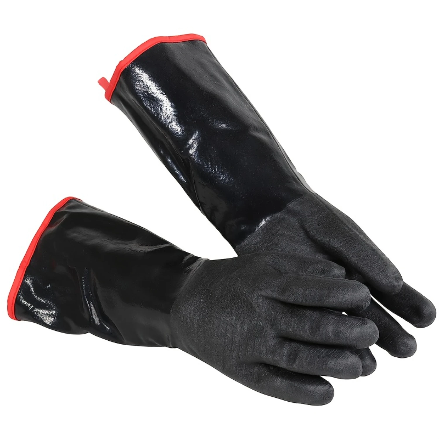 BBQ Grill Gloves Extra Thick Neoprene Gloves Barbecue Oven Gloves 932°F Extreme Heat Resistant Gloves For Grill BBQ, Aillary Wa