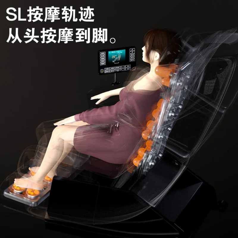 

Deluxe space capsule multi-functional massage chair cushion household electric elderly sofa full body
