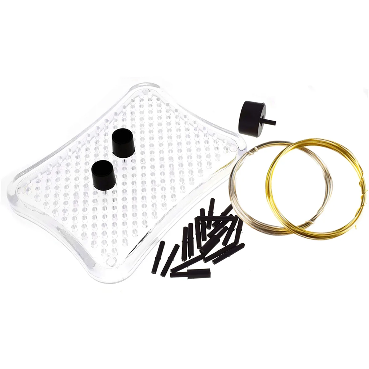 CXZD-Wig Jig, Wire Jig Beginner kit, Includes 3 x 4 inch Clear Plastic Jig