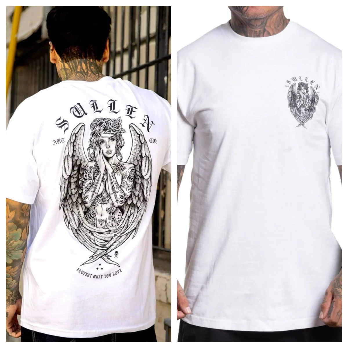 

DREAM ANGEL Tattoo Art Style Summer Casual T-Shirt Men's and Women's Luxury Brand Top 2026 New Art Logo