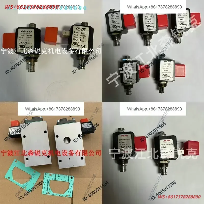 Screw machine loaded M. M solenoid valve 23467244 2KAH solenoid valve assembly 27A1H 27A18