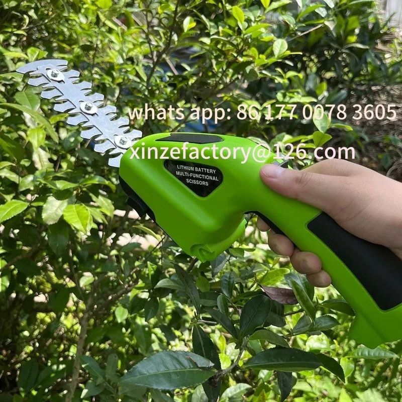 

Customizable Electric fence shears, two - in - one rechargeable pruning shears